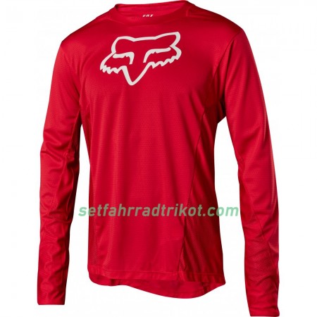 MTB Langarmtrikot Fox Racing Demo Camo Burn N001